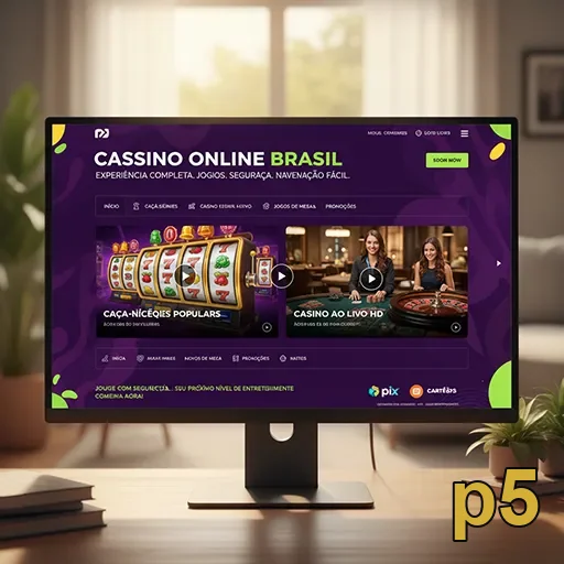 Login seguro na p5 pelo celular com verificação