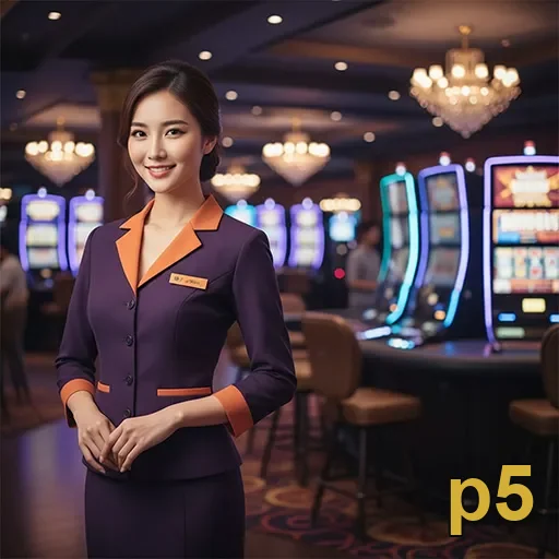 Tela de login segura no p5 com acesso protegido